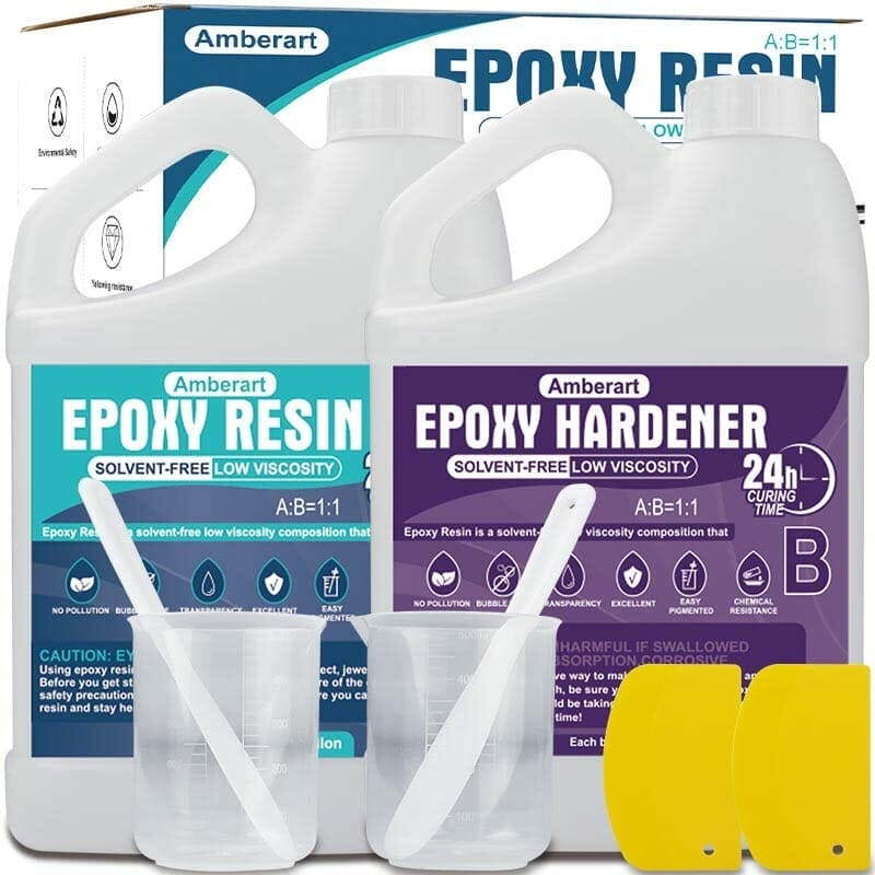 Looking for an excellent epoxy hardener kit? Look no further than Amberart's high-quality Epoxy Resin. Read our Review to discover why this epoxy hardener kit is a must