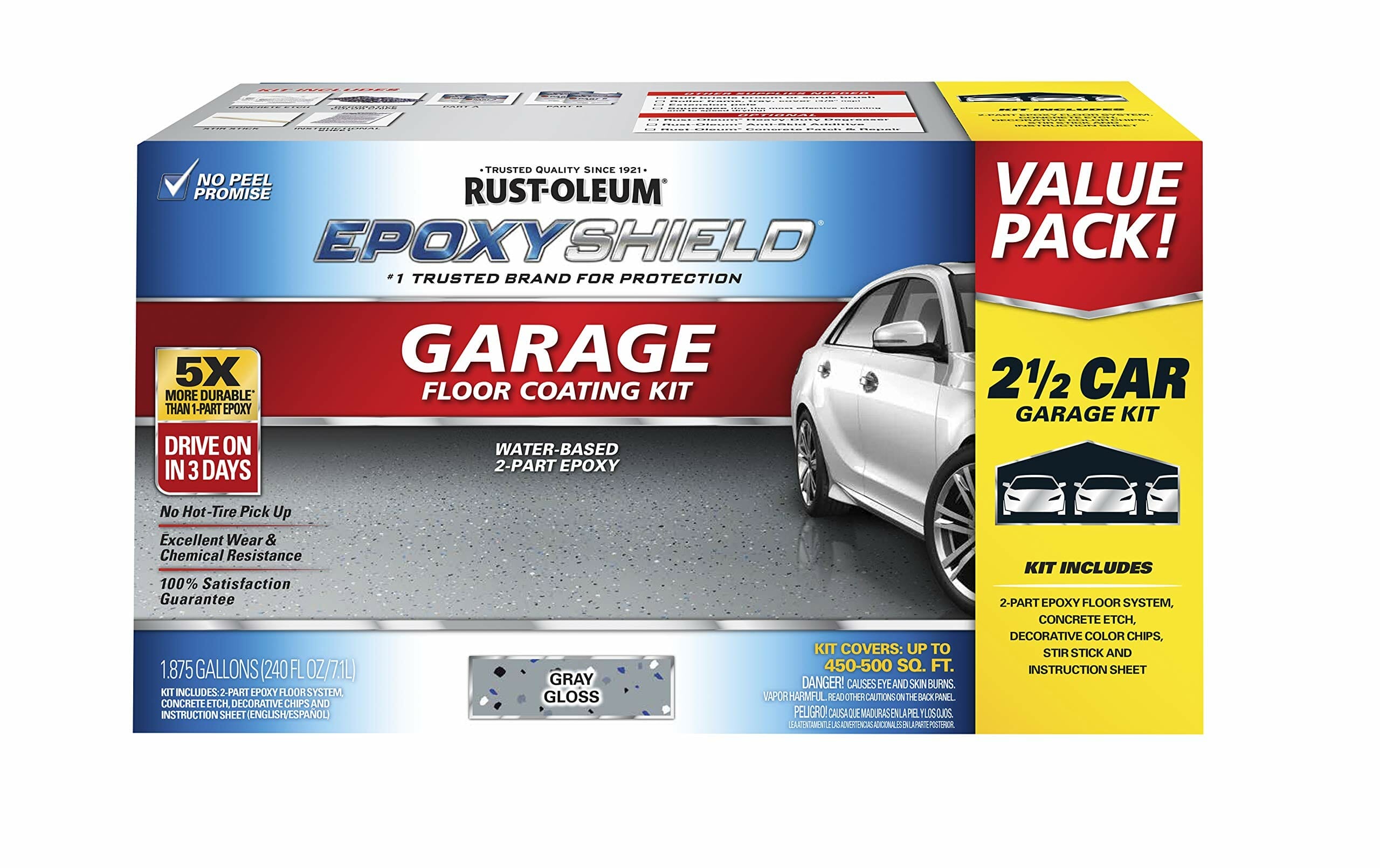 Rust-Oleum EpoxyShield Garage Floor Coating Review