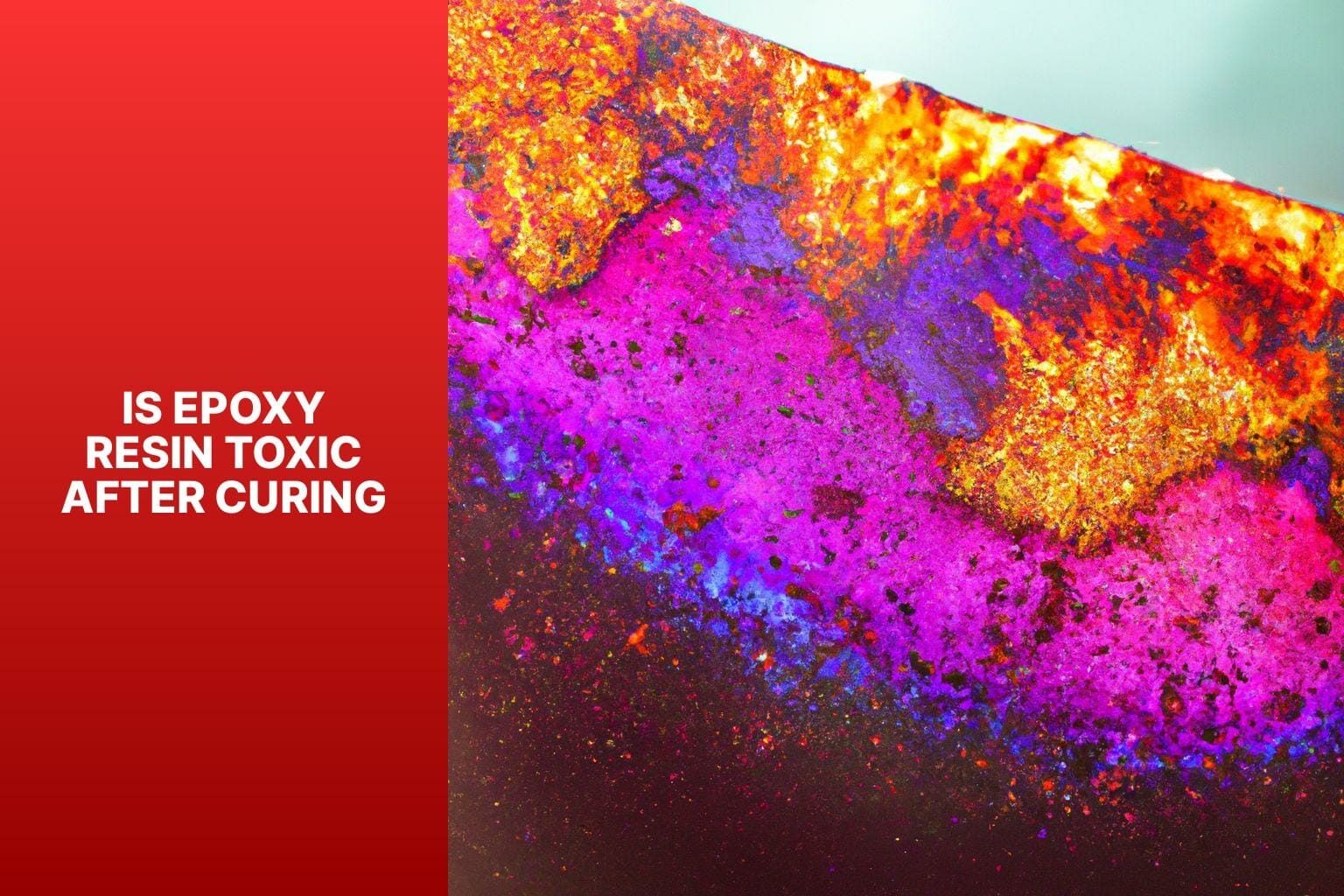 Is Epoxy Resin Toxic After Curing?