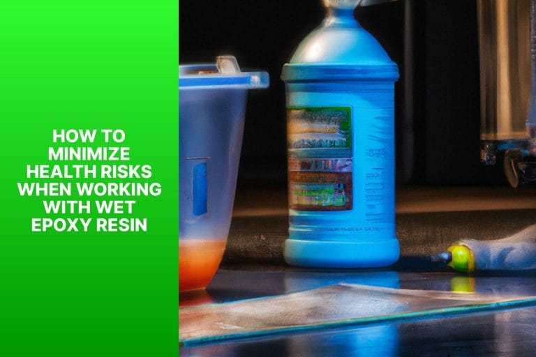 How to Minimize Health Risks when Working with Wet Epoxy Resin - is epoxy resin toxic when wet 