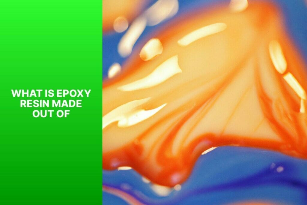 What is epoxy resin made out of? Epoxy resin is a substance that is crafted using specific materials.